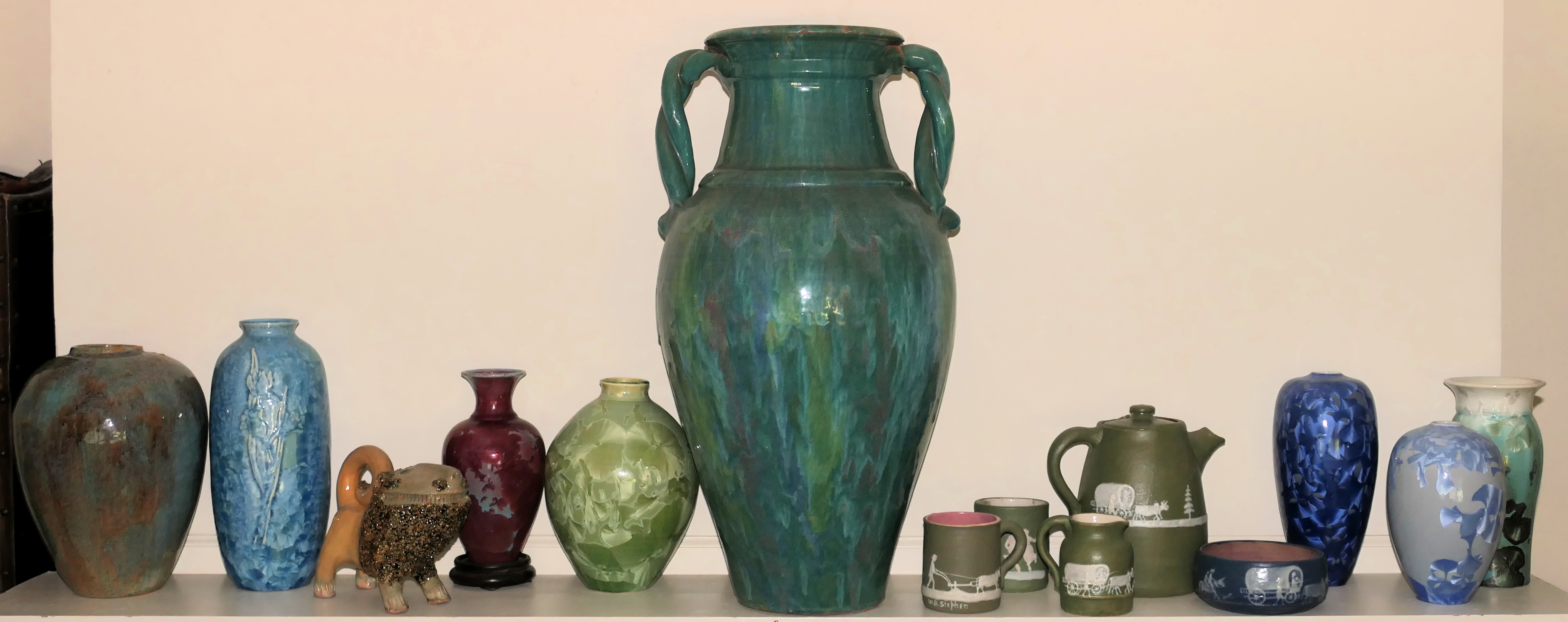 Sunday June 22nd 1pm Online Only NC Pottery Collection of the Late Molly Haigh of Fayetteville, NC